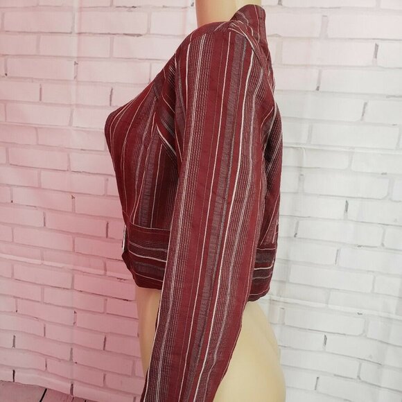 ✔️ #21 NWT Saga Long sleeve cropped jacket - Picture 4 of 7